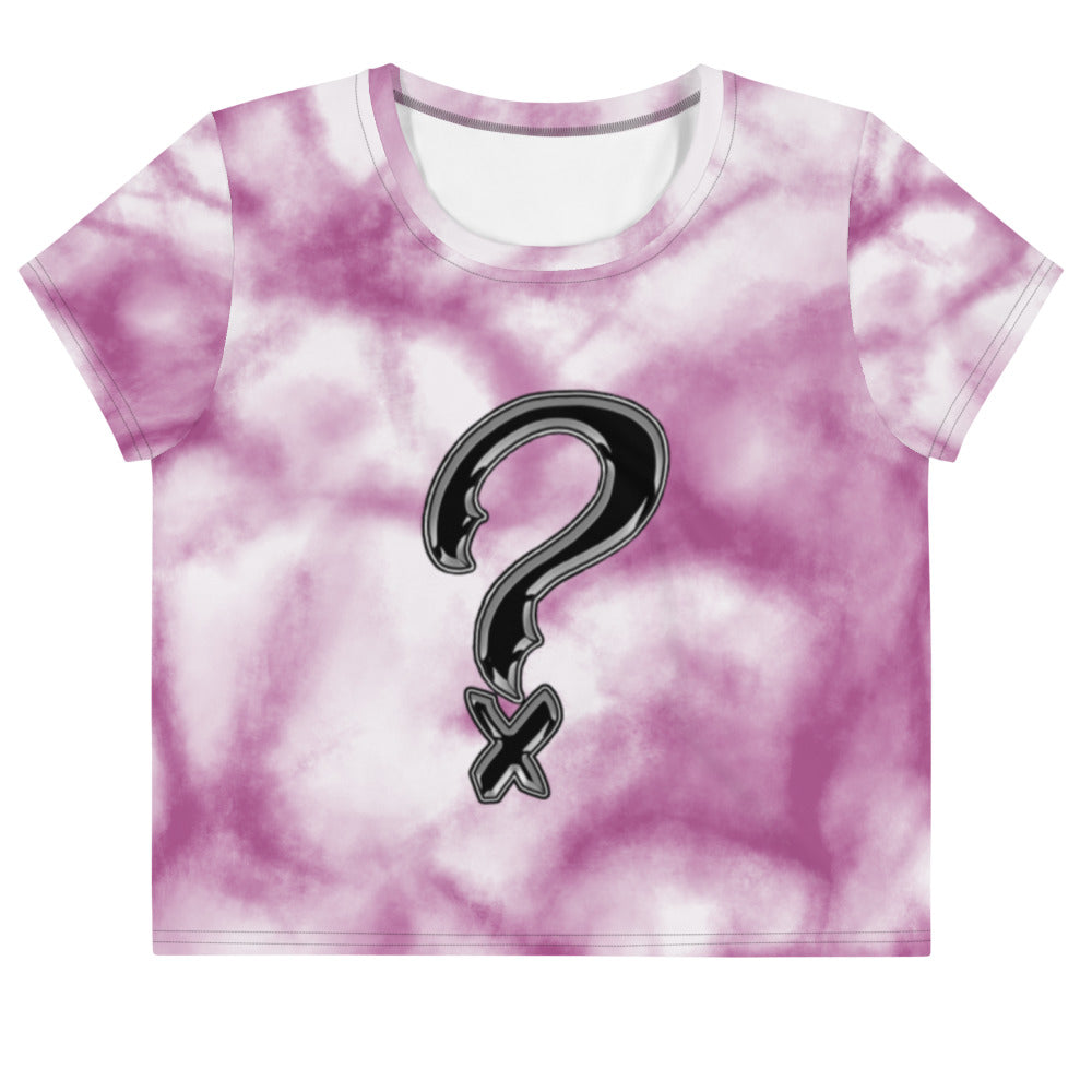 Tie-Dye Crop Top Tee