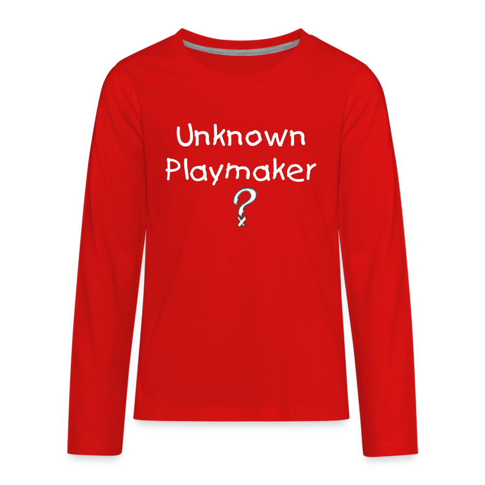 Kids' Premium Long Sleeve T-Shirt - red