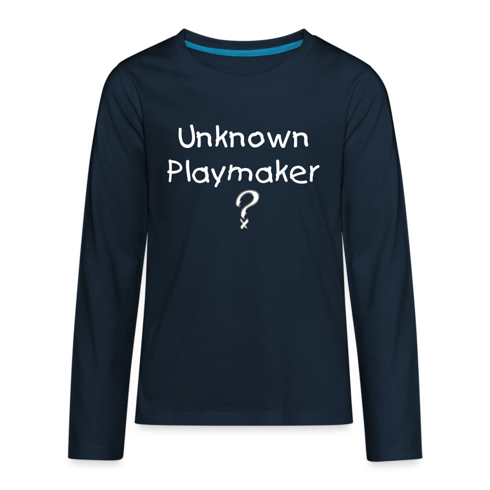 Kids' Premium Long Sleeve T-Shirt - deep navy