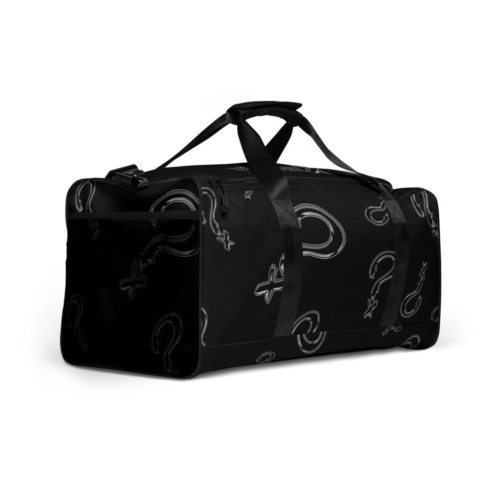 【新品未使用】PENNY DUFFLE BAG / BLACK ZOID Black Nylon and Leather Mini Duffle Bag – KIANNstudio